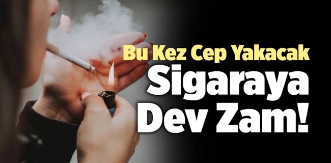 Sigara fiyatlarına zam geliyor !